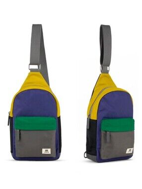 ORI Londen Willesden Recycled Canvas Sling Backback